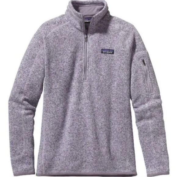Patagonia Better Sweater 1/4 Zip up Fleece - Tundra Purple STY25617 FA18 Size XS - Picture 1 of 11
